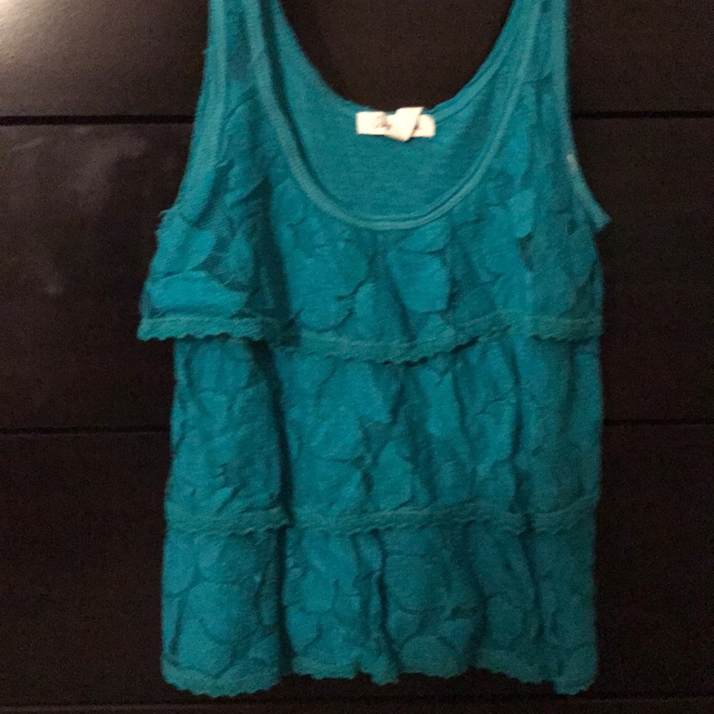 Aqua/blue tank!